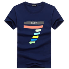 Load image into Gallery viewer, 2019 NEW Casual short sleeve o-neck letter printed cotton t shirt men brand white black tee shirt mens tshirt  camisetas  25Z