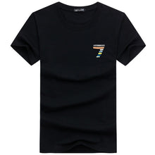 Load image into Gallery viewer, 2019 NEW Casual short sleeve o-neck letter printed cotton t shirt men brand white black tee shirt mens tshirt  camisetas  25Z