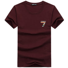 Load image into Gallery viewer, 2019 NEW Casual short sleeve o-neck letter printed cotton t shirt men brand white black tee shirt mens tshirt  camisetas  25Z
