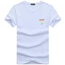 Load image into Gallery viewer, 2019 NEW Casual short sleeve o-neck letter printed cotton t shirt men brand white black tee shirt mens tshirt  camisetas  25Z