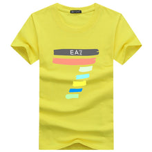 Load image into Gallery viewer, 2019 NEW Casual short sleeve o-neck letter printed cotton t shirt men brand white black tee shirt mens tshirt  camisetas  25Z