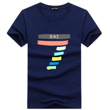 Load image into Gallery viewer, 2019 NEW Casual short sleeve o-neck letter printed cotton t shirt men brand white black tee shirt mens tshirt  camisetas  25Z