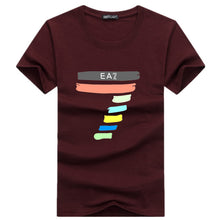 Load image into Gallery viewer, 2019 NEW Casual short sleeve o-neck letter printed cotton t shirt men brand white black tee shirt mens tshirt  camisetas  25Z