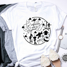 Load image into Gallery viewer, 2019 Women Toy Story Inspired T-shirt To Infinity And Beyond Toy Story Tee Shirt Toy Story Shirt Unisex Casual Tee Women Shirts